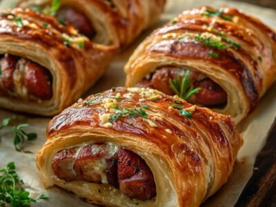 Délicieux Feuilletés à la Saucisse : Un Petit-Déjeuner Épatant!