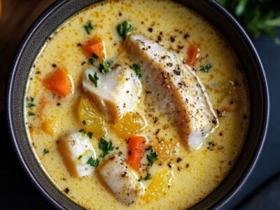 Réchauffez Votre Cœur avec la Soupe de Poisson Coco-Citron