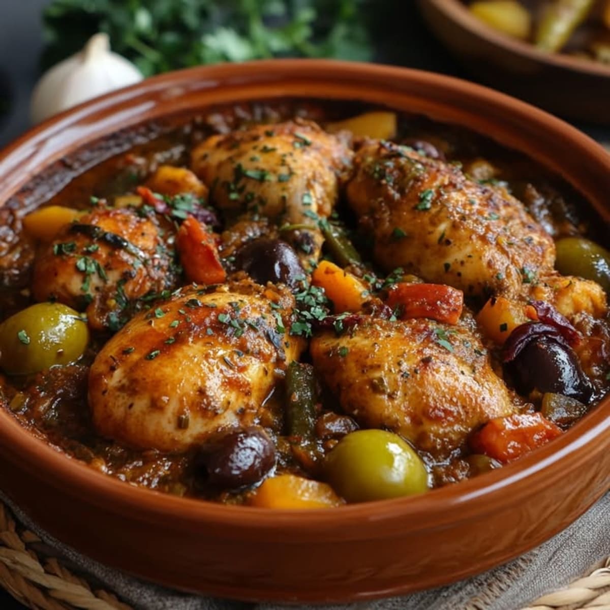 Tajine Poulet Savoureux