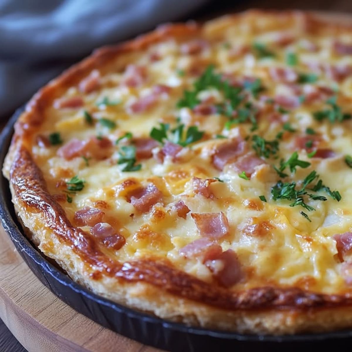 Tarte Jambon Gruyère