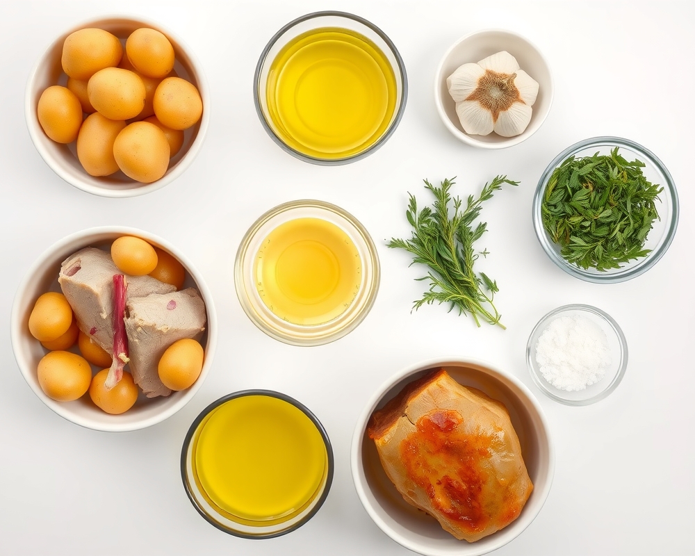 ingredients-de-la-recette-roti-porc-ail