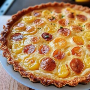 Maroilles Tarte Chti