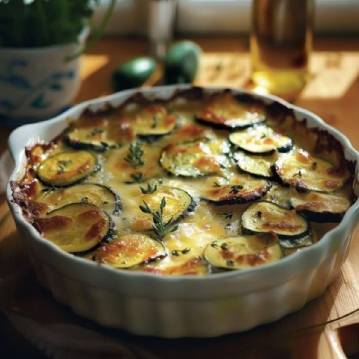 Gratin Courgettes Mamie