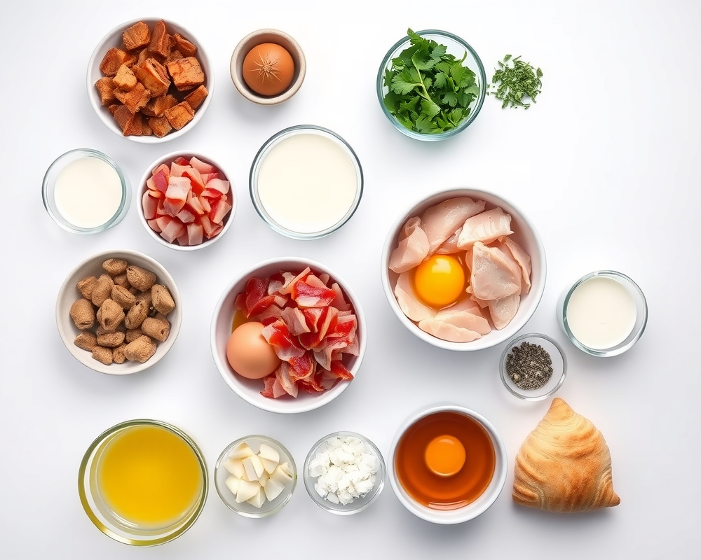 ingredients-de-la-recette-terrine-volaille-savoureuse