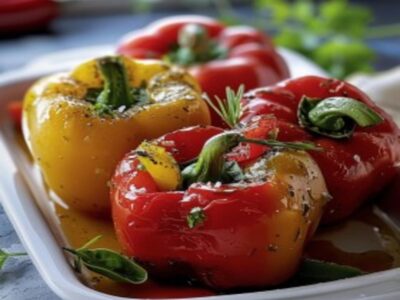 Délicieux Poivrons Farcis : Recette Épatante !