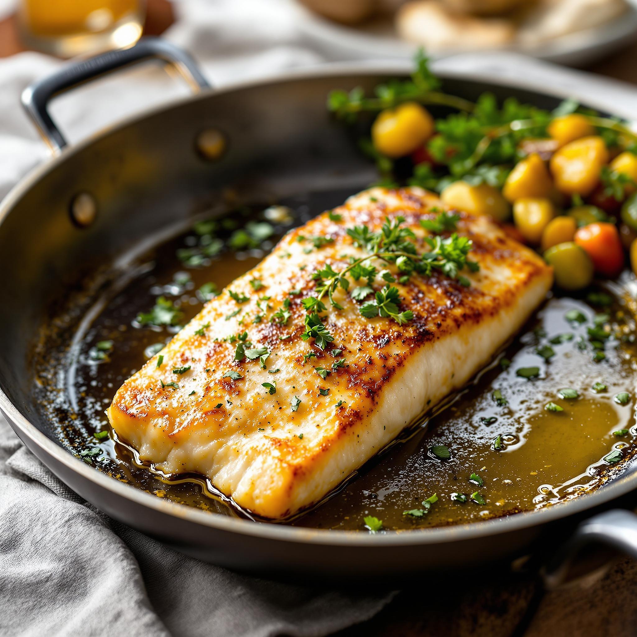 Recette black bass à la poêle