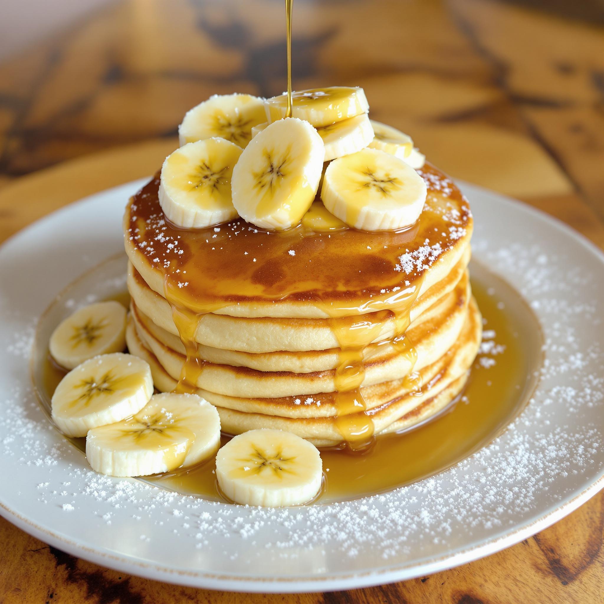 Recette pancakes banane