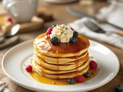 Recette pancakes fluffy : 5 Secrets Incontournables pour des Pancakes Extra Moelleux