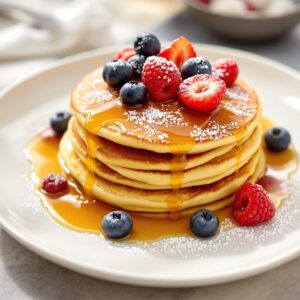 Recette pancakes sans œufs