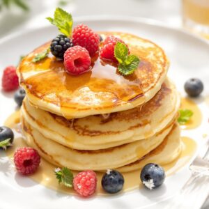 Recettes pancakes sans levure