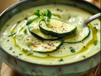 Délicieux Velouté de Courgettes Crémeux