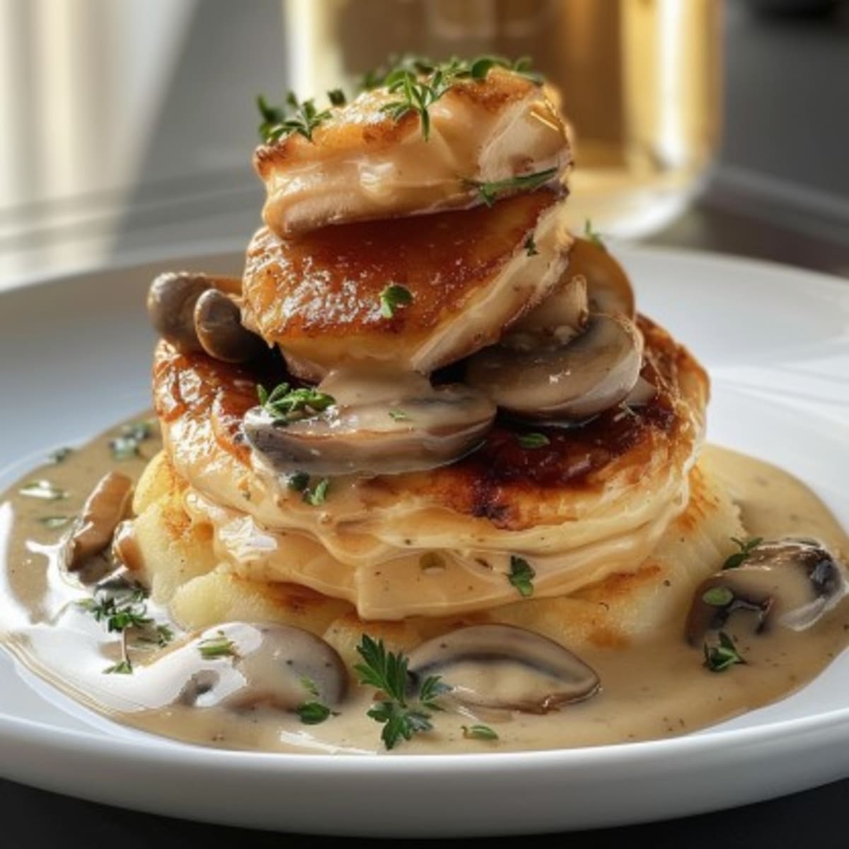 Vol-au-Vent Savoureux Poulet