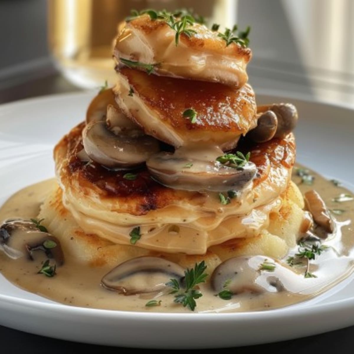 Vol-au-Vent Savoureux Poulet2