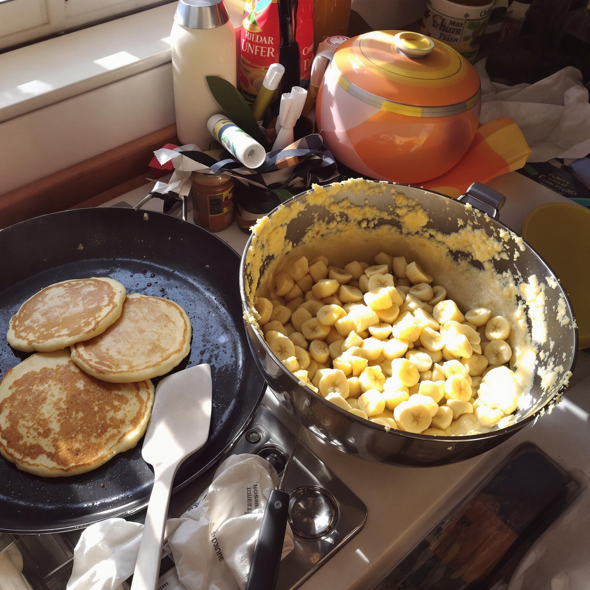Recette pancakes banane