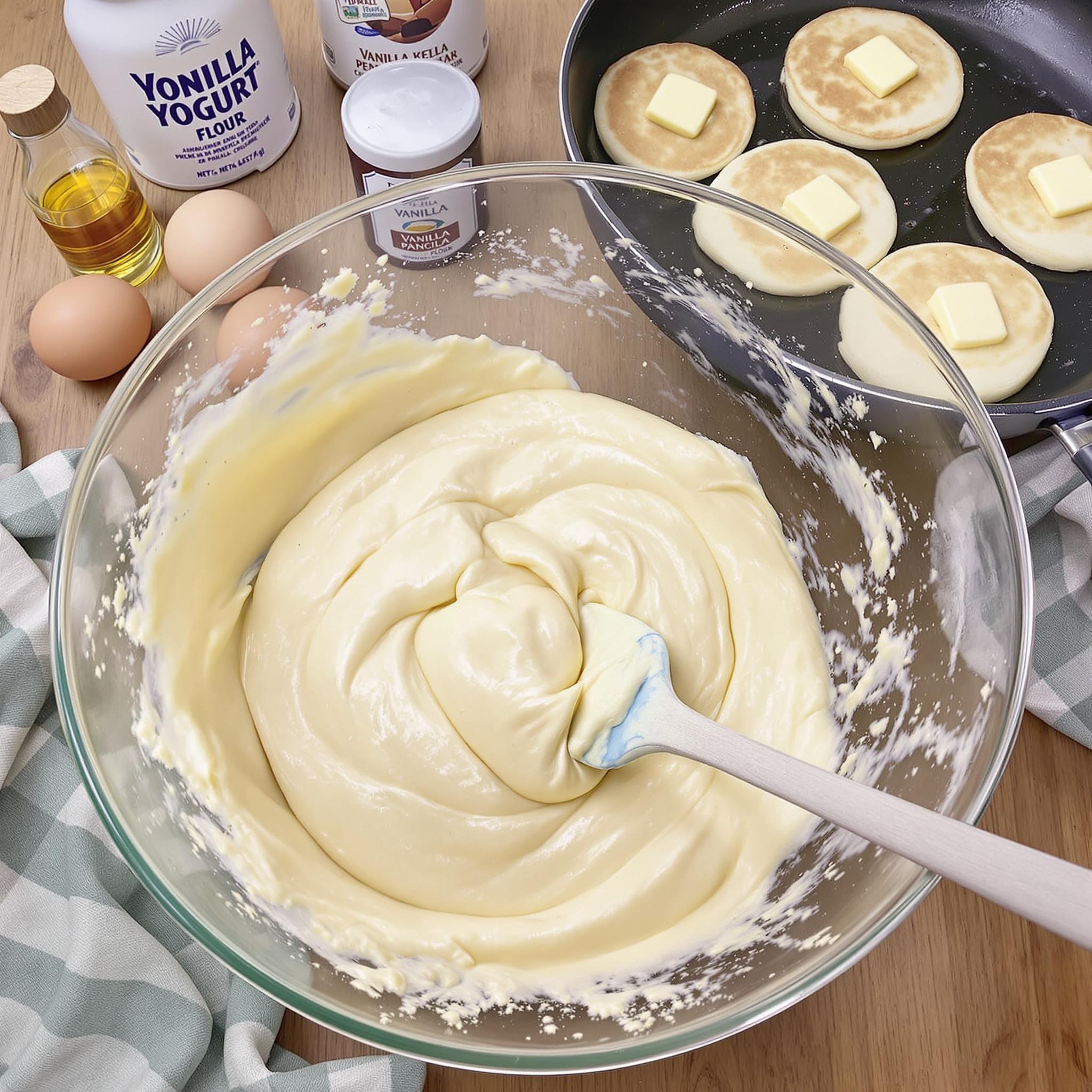 Recette pancakes yaourt 