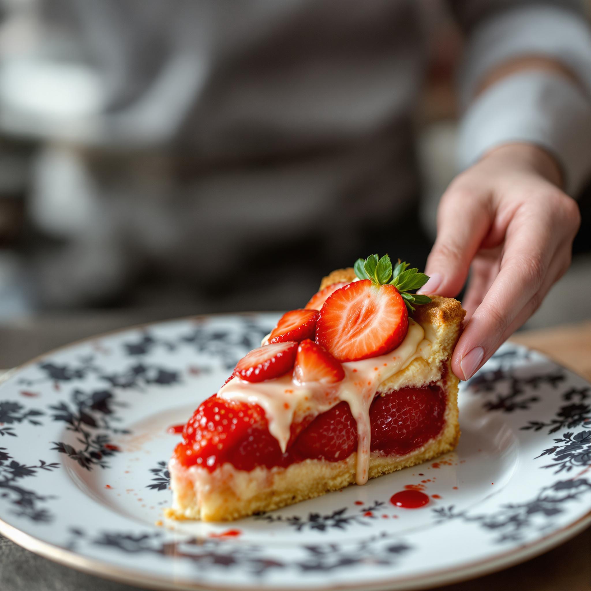 Recette tarte aux fraises