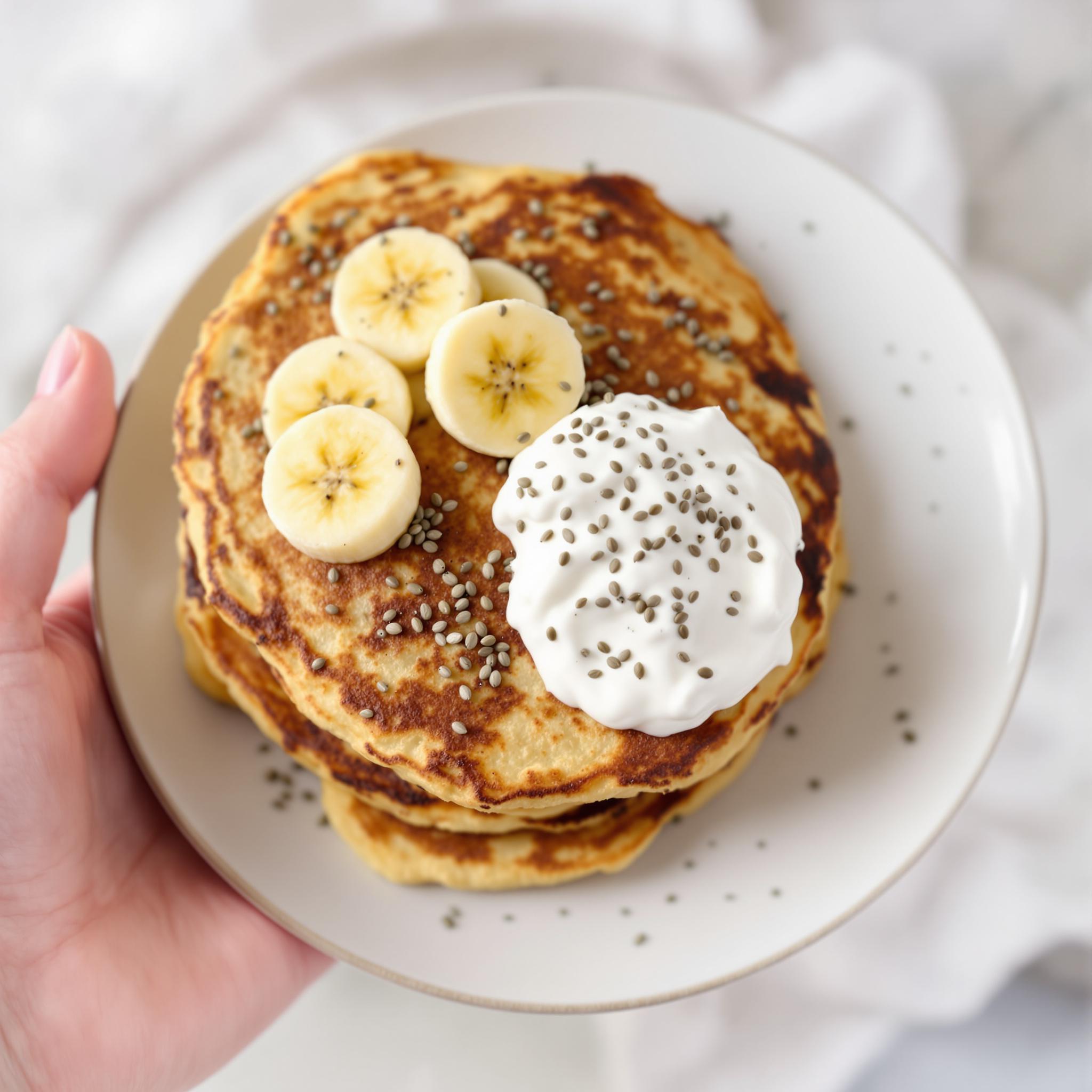recette pancakes proteiné