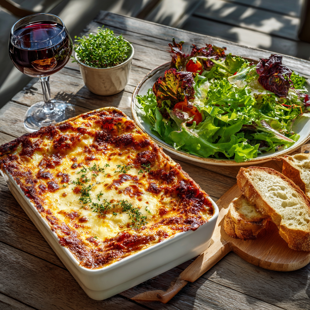 lasagne jambon