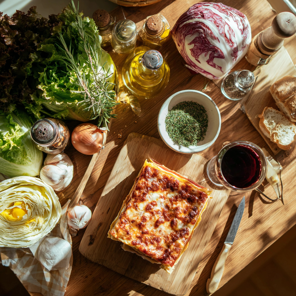 lasagne jambon