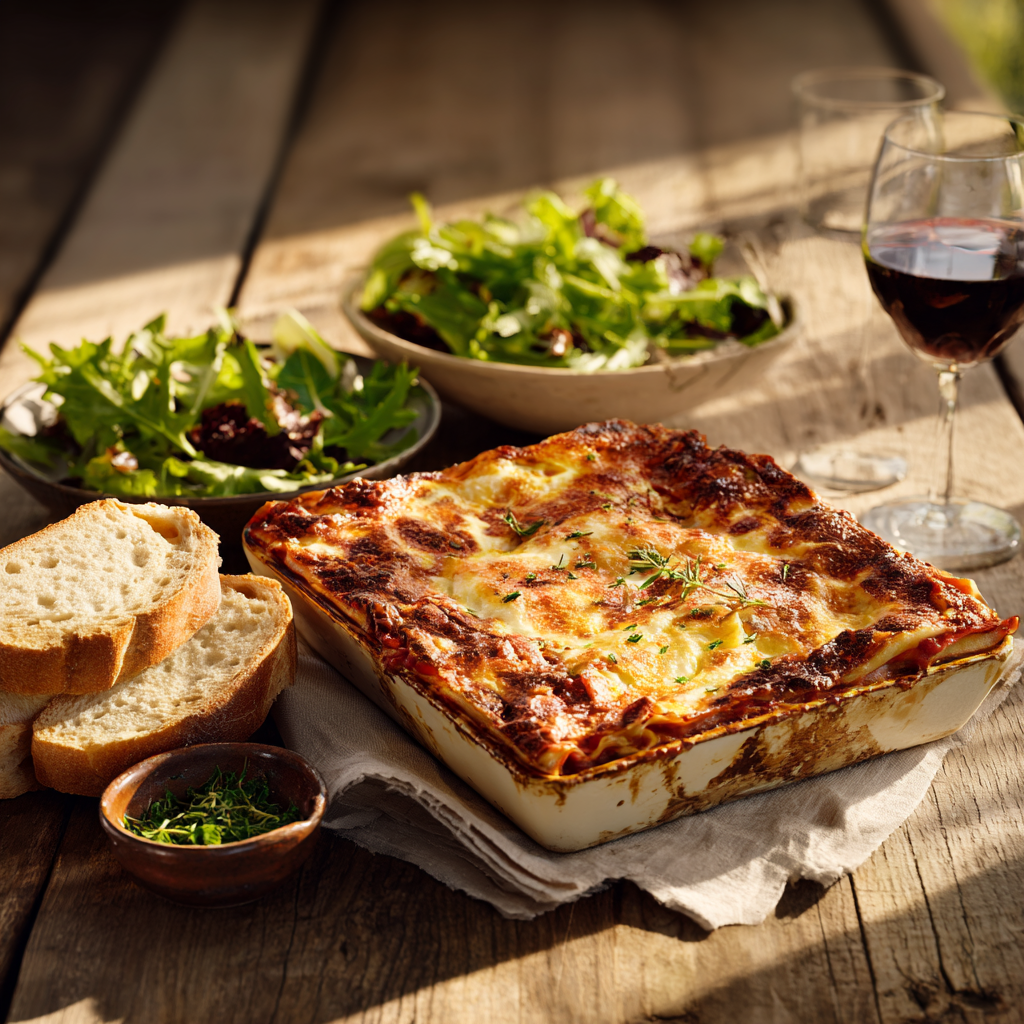 lasagne jambon
