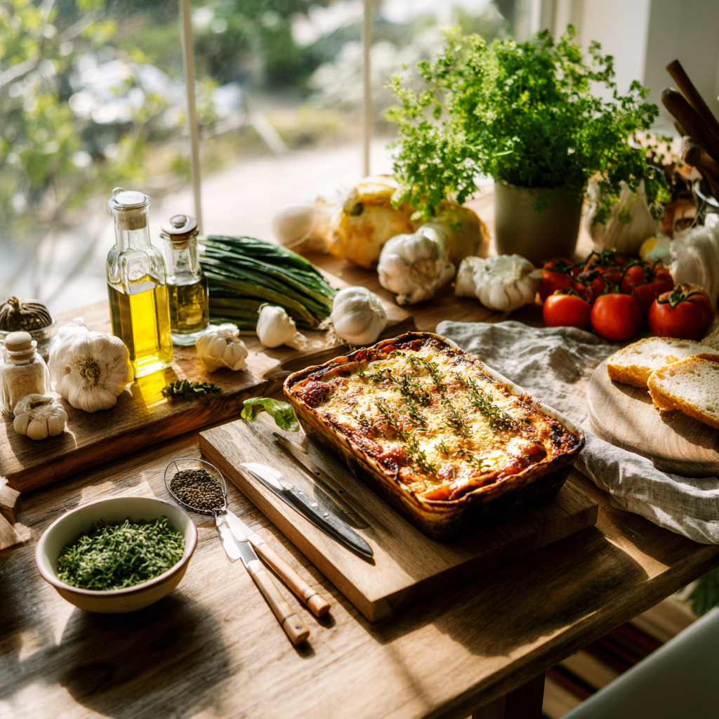 lasagne légumes