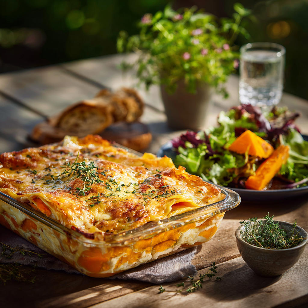 lasagne patate douce