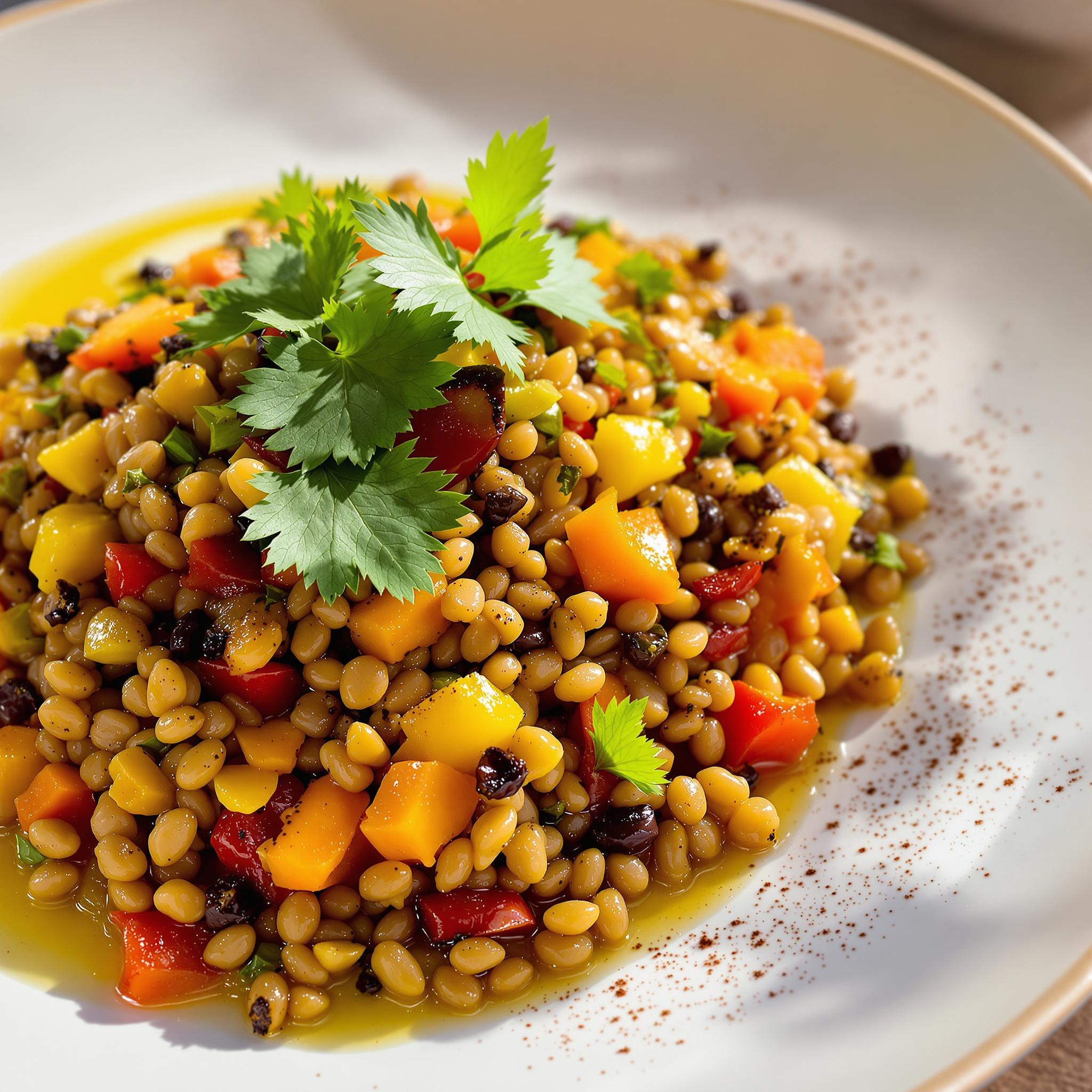 recette lentilles végétarienne