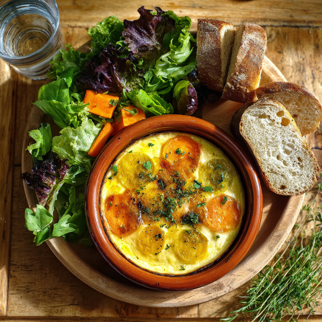 flan de légumes recette