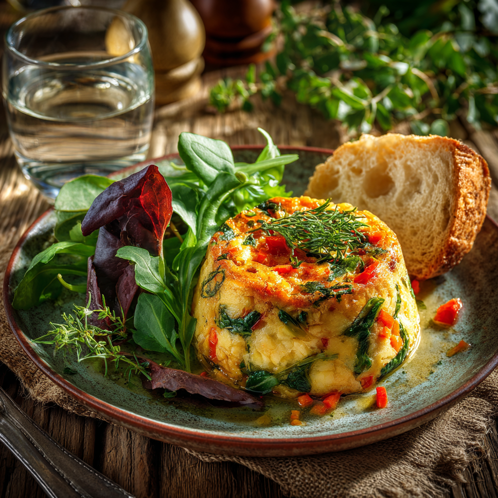 flan de légumes recette