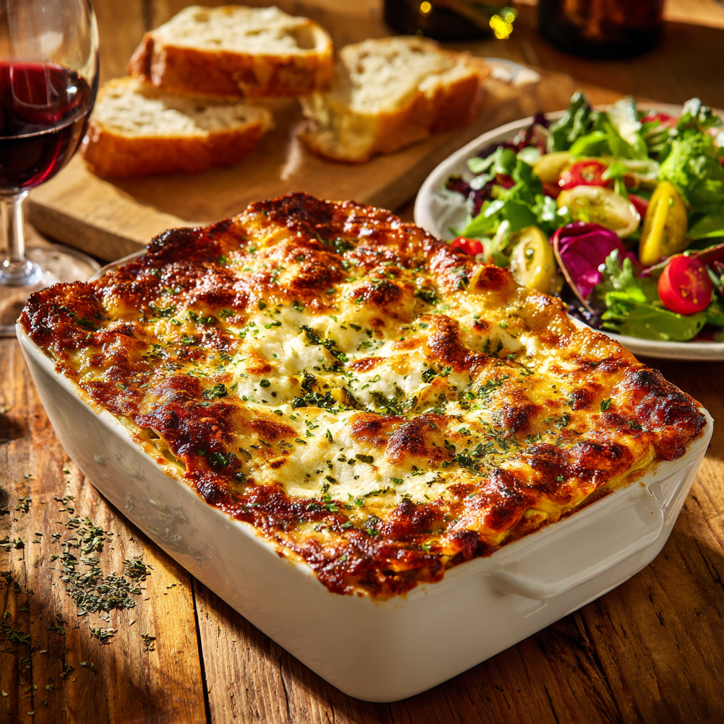 lasagne aux courgettes et ricotta