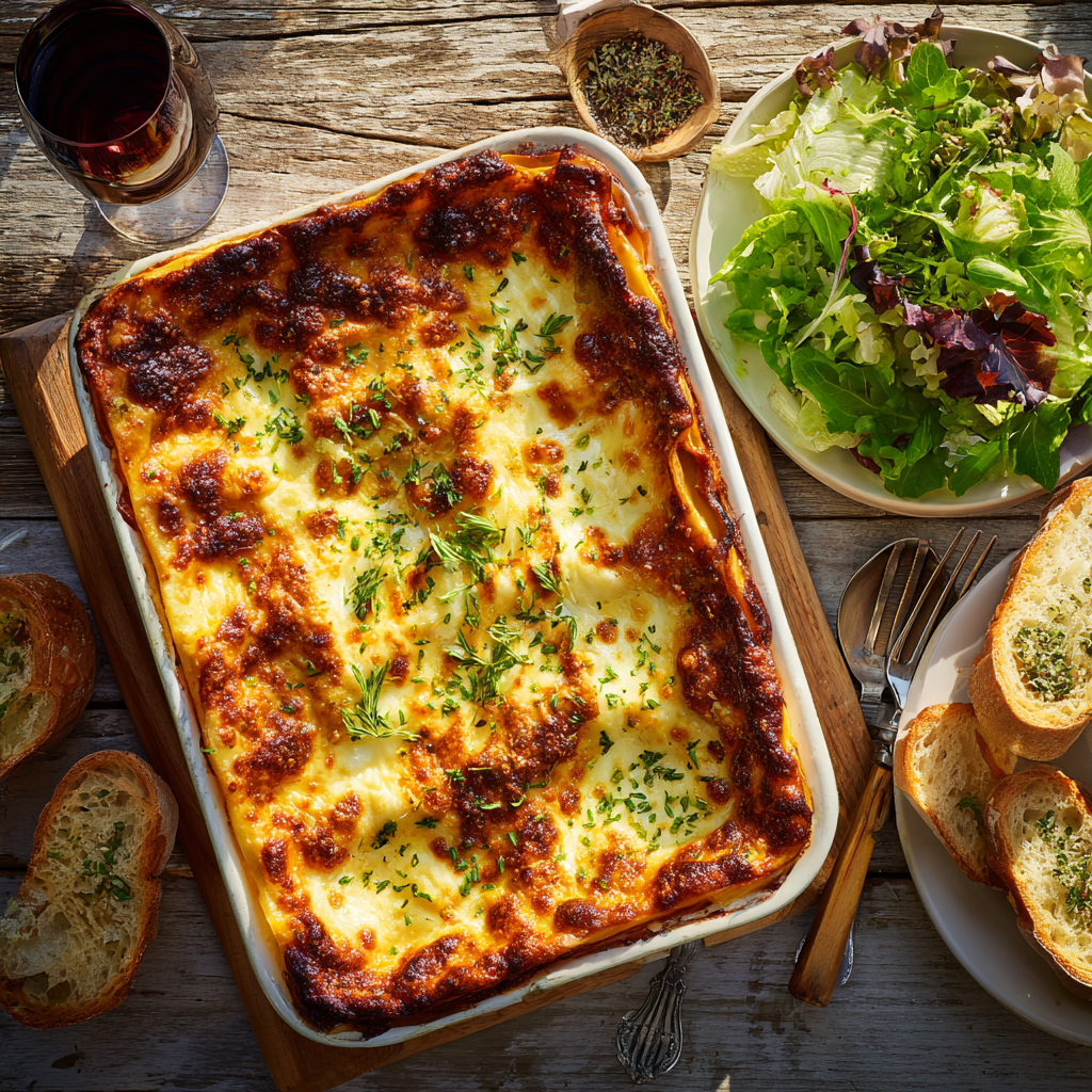 lasagne aux courgettes et ricotta