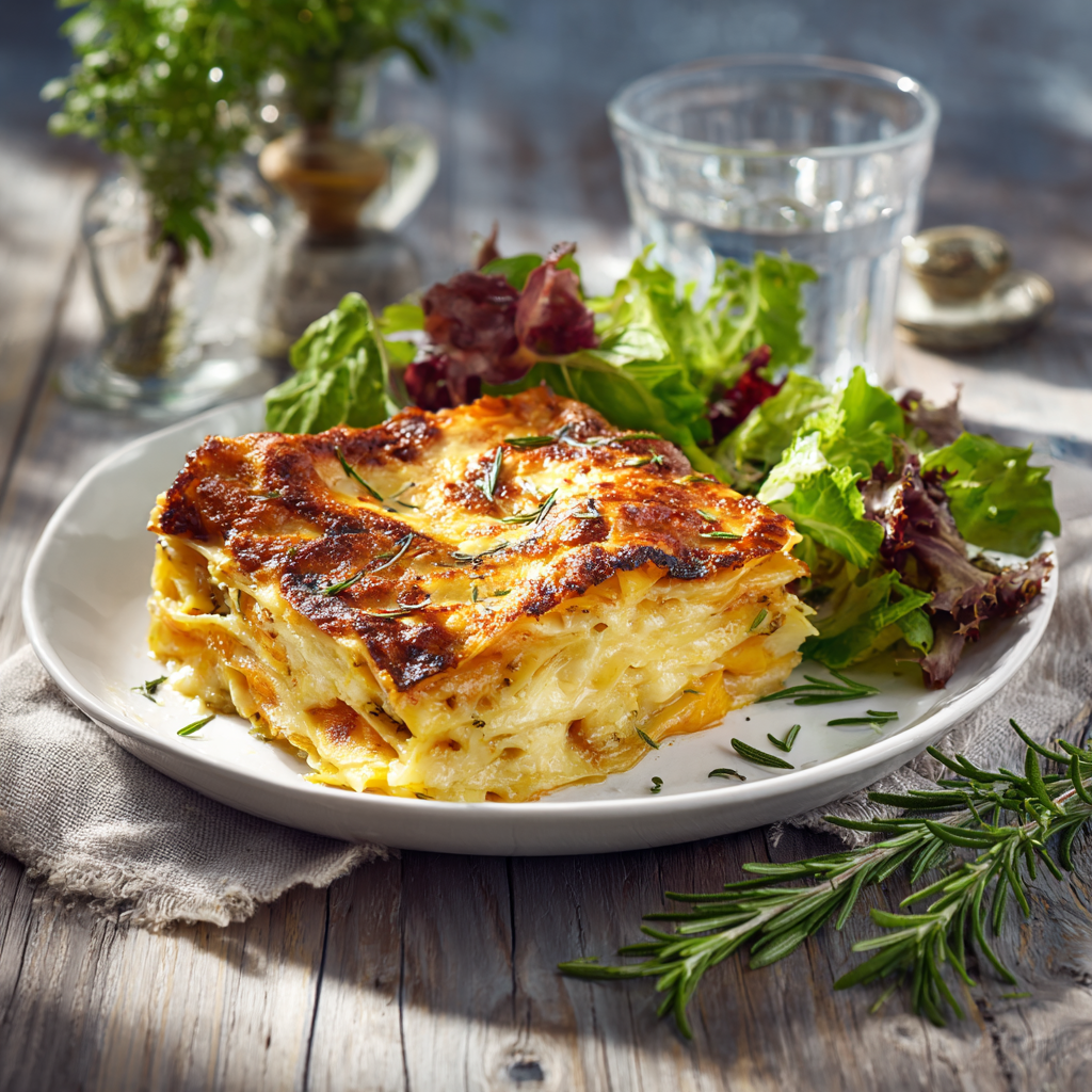 lasagne patate douce