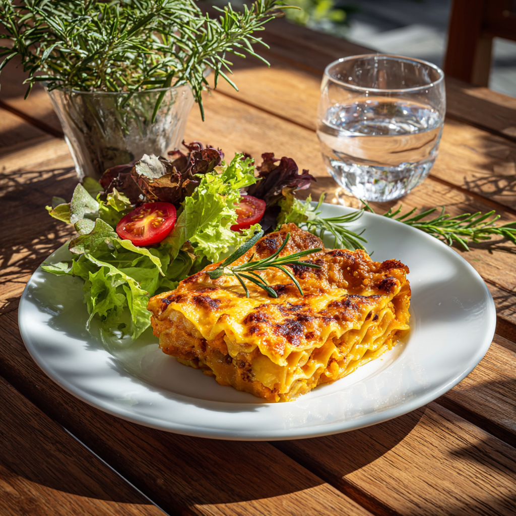 lasagne patate douce