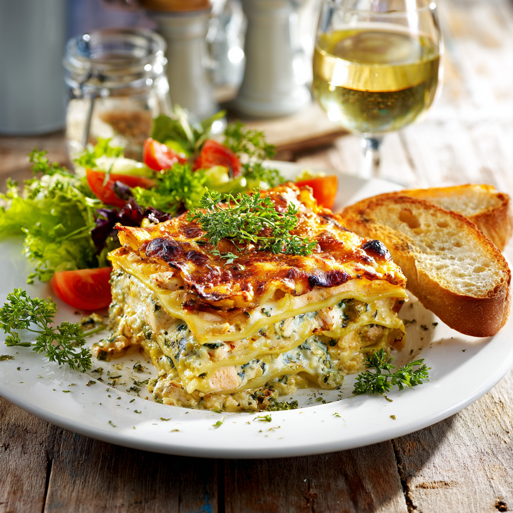 lasagnes au poisson