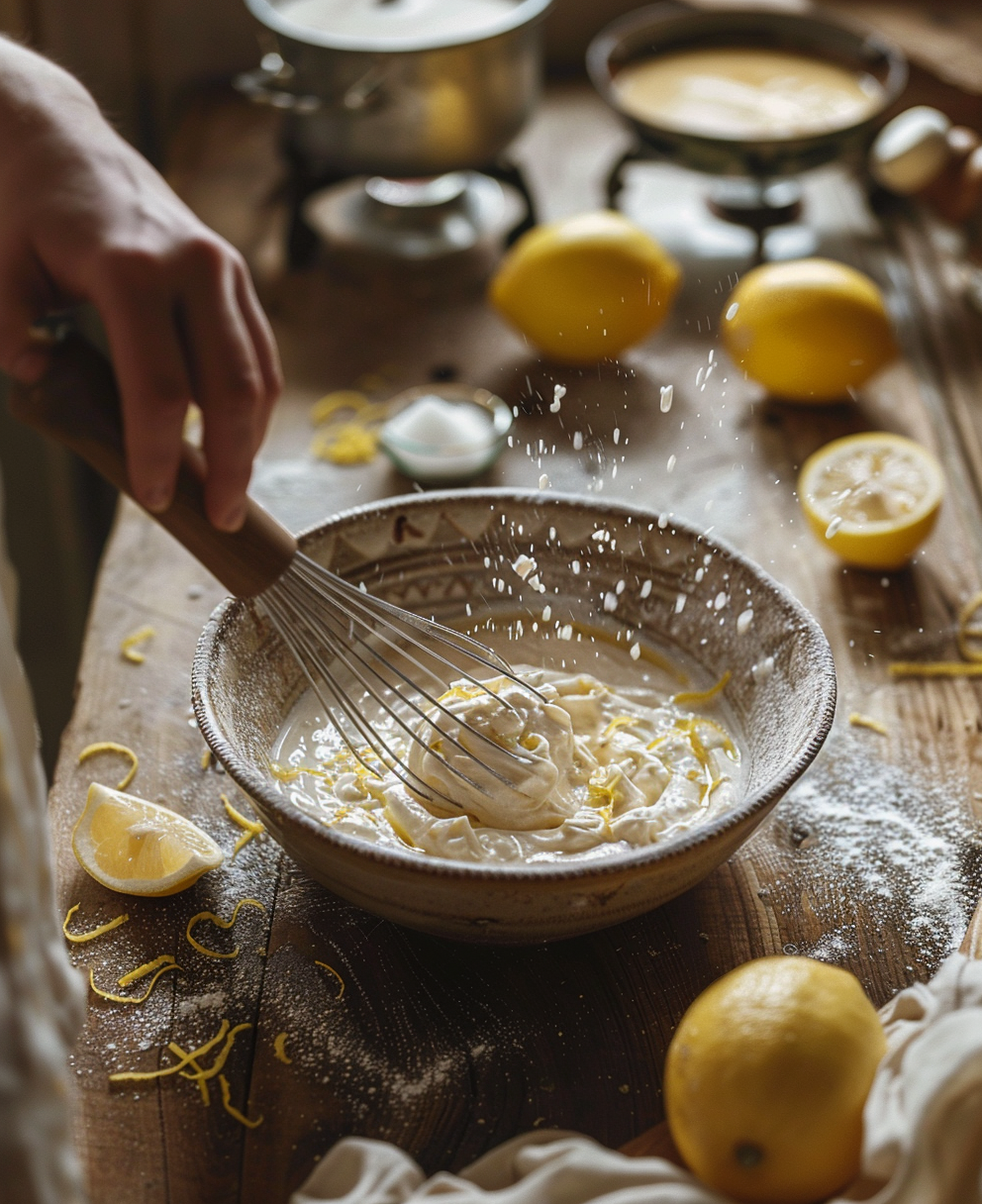 mousse au citron mascarpone​