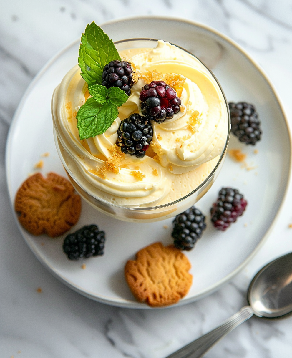 mousse au citron mascarpone​