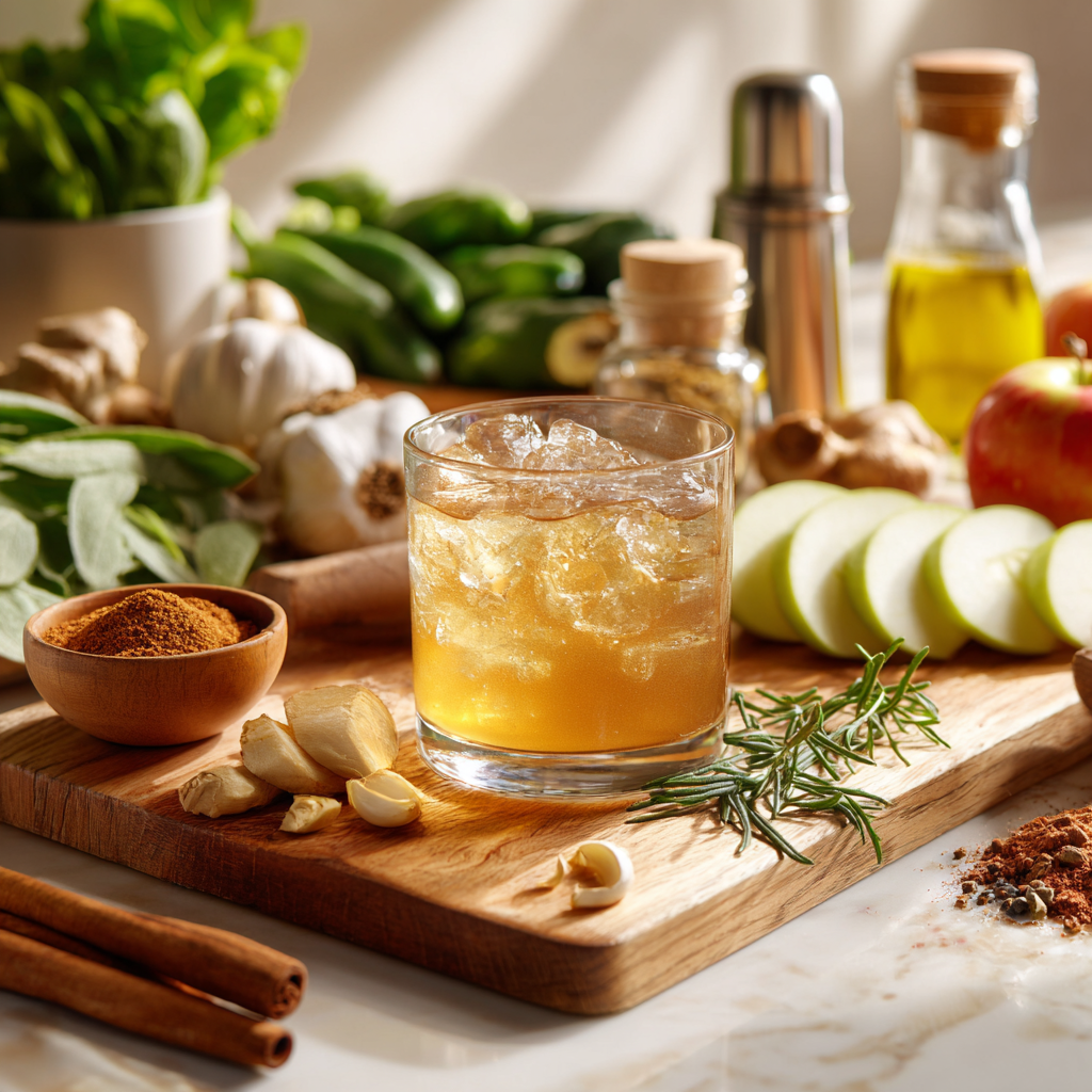 recette cocktail jus de pomme sans alcool