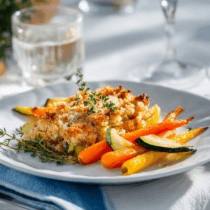 recette crumble de légumes