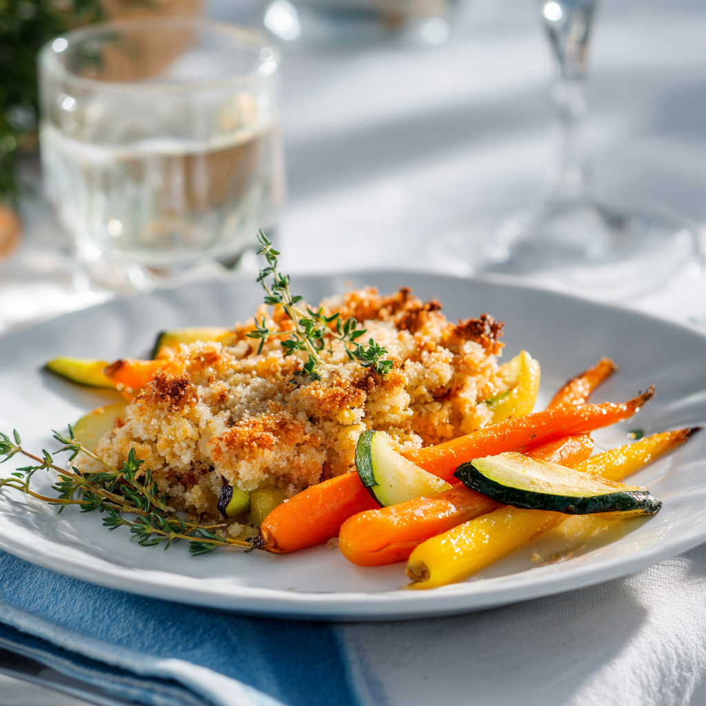 recette crumble de légumes