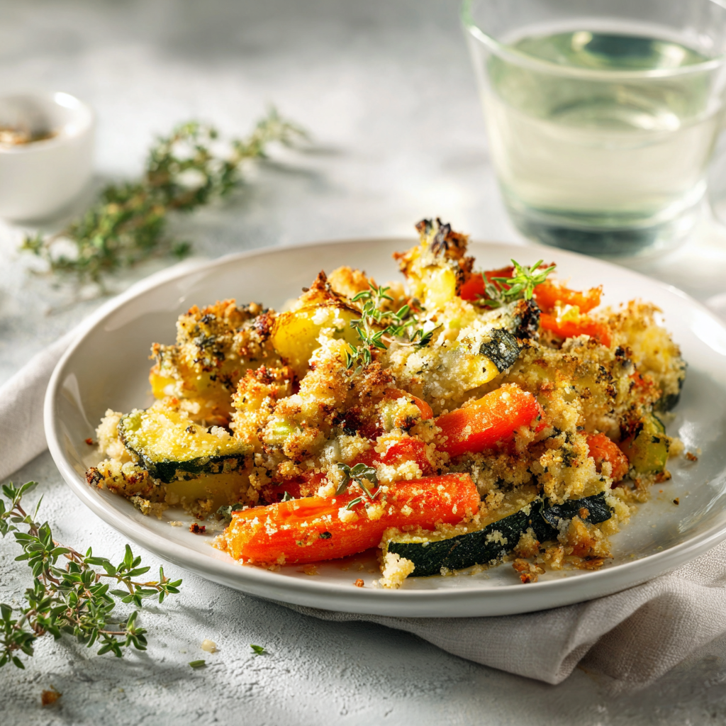 recette crumble de légumes