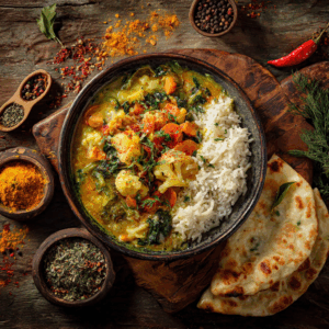 recette curry de légumes