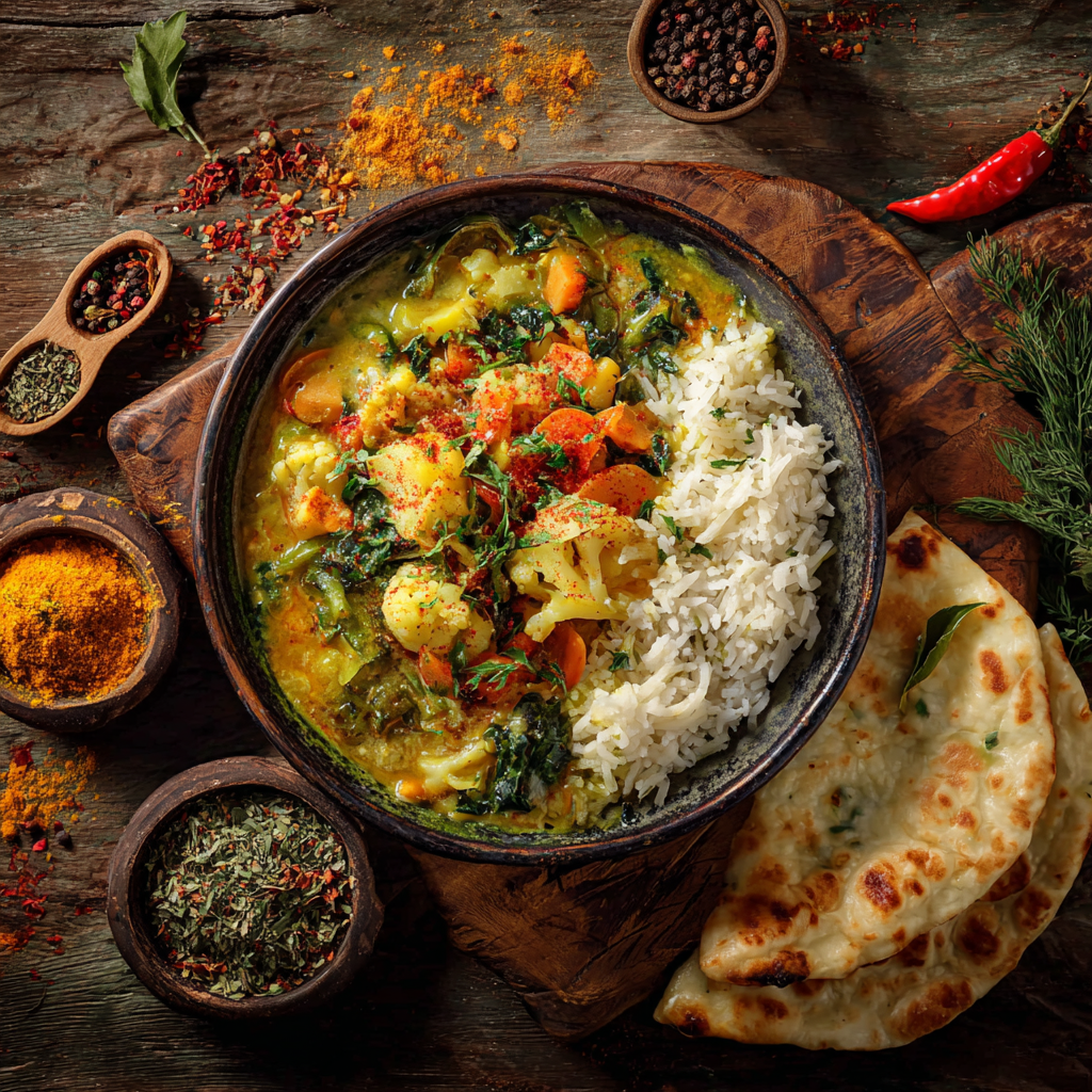 recette curry de légumes