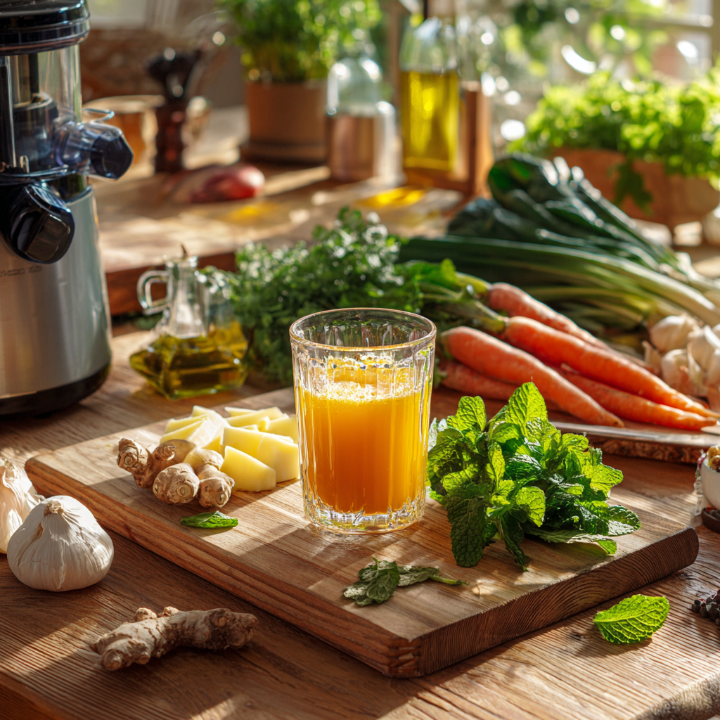 recette de jus avec extracteur