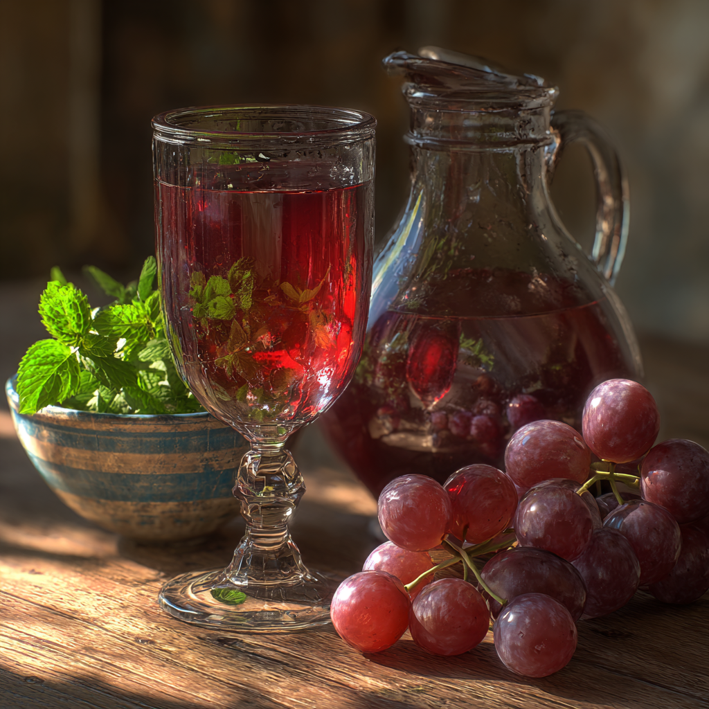 recette de jus de raisin