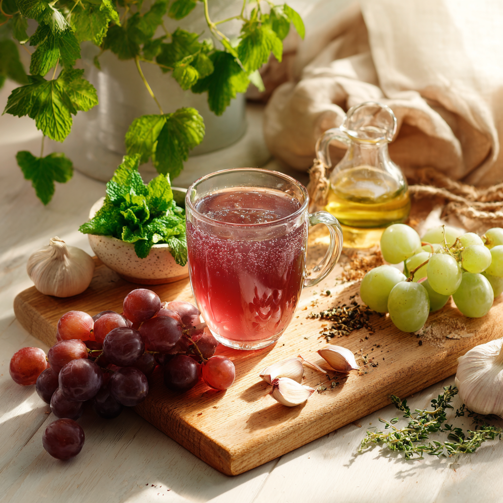 recette de jus de raisin