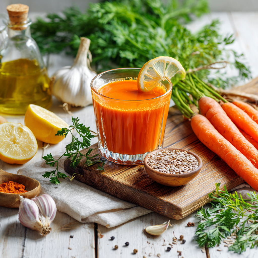 recette jus de carotte