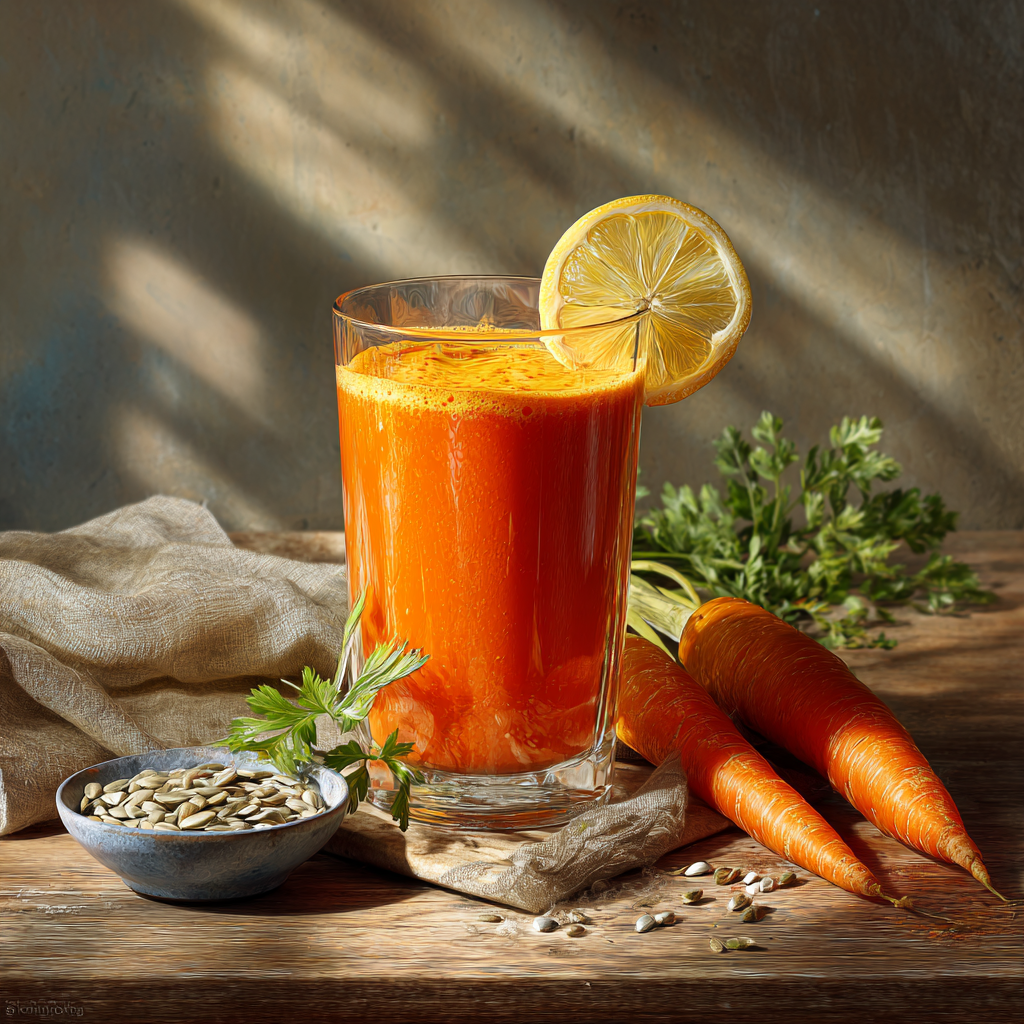 recette jus de carotte