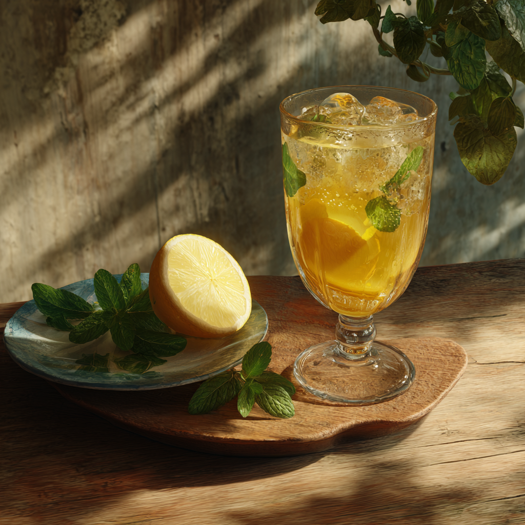 recette jus de citron et gingembre