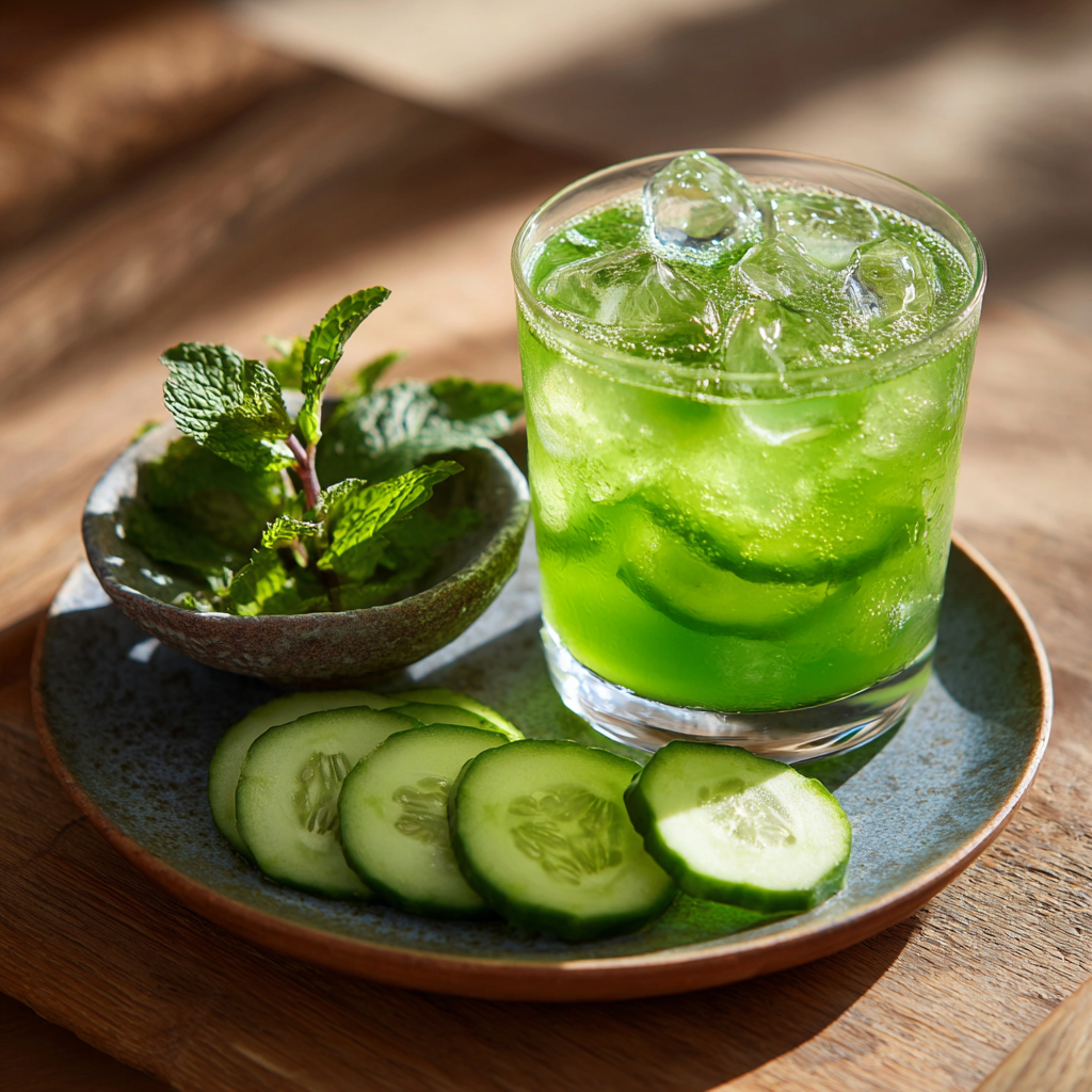 recette jus de concombre