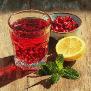 recette jus de grenade